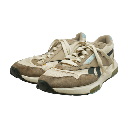 Beige Low-Top Athletic Shoes