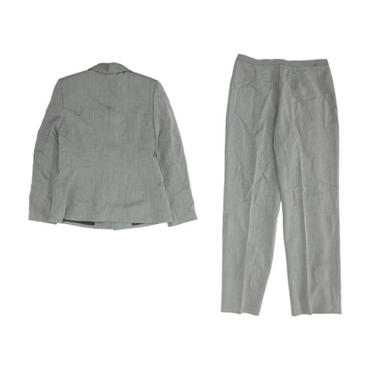 Collections for Le Suit Gray Chevron Pant Suit – Image 2