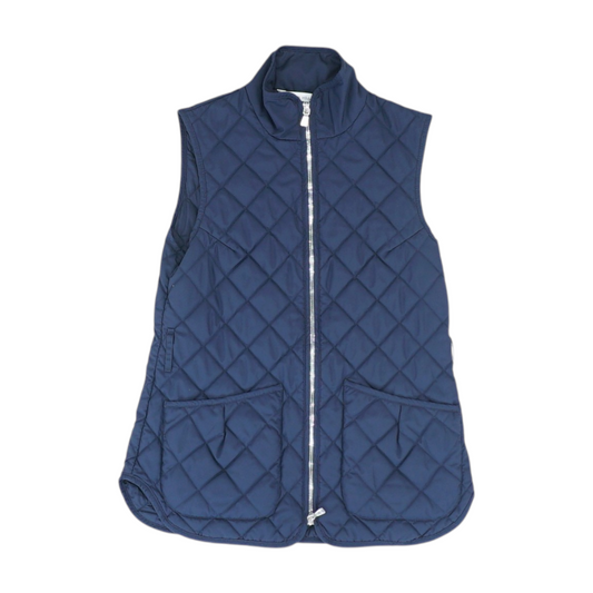 Navy Solid Active Vest