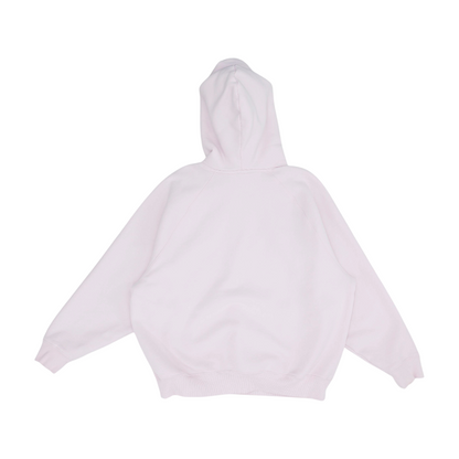 Pink Solid Hoodie Pullover
