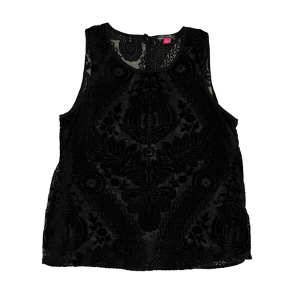 Black Floral Blouse