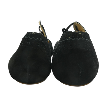 Black Slip-On Flats