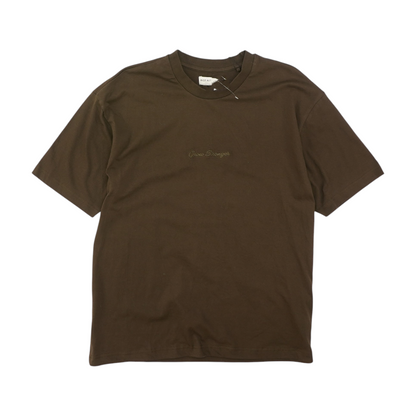 Brown Solid T-Shirt