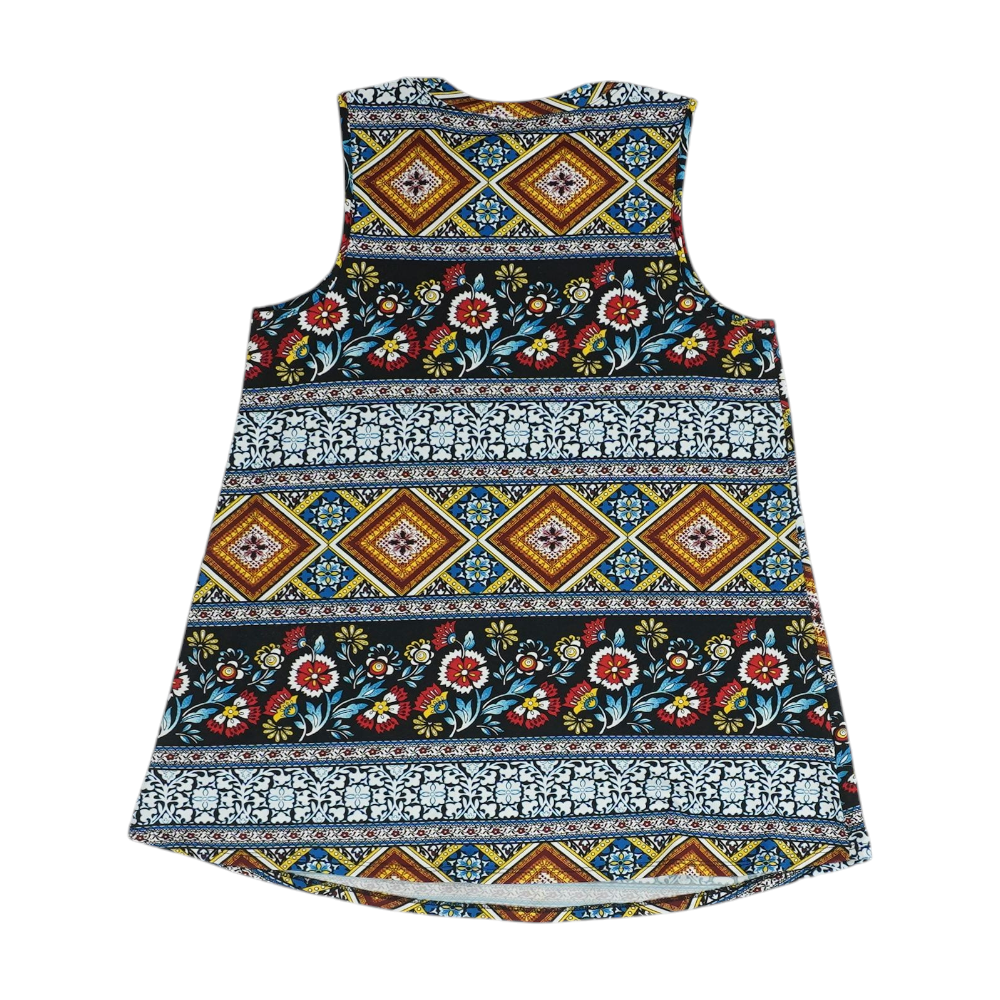 Multi Graphic Blouse
