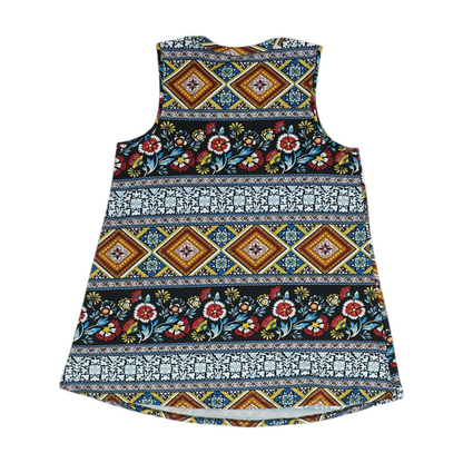 Multi Graphic Blouse
