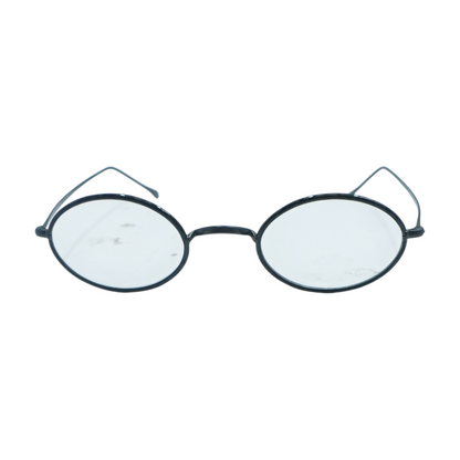 Black Alceste Round Prescription Eyewear
