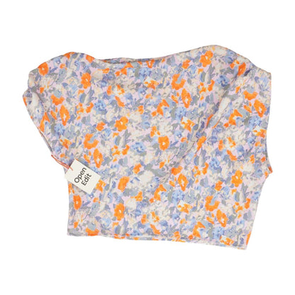 Multi Floral Sleeveless Blouse