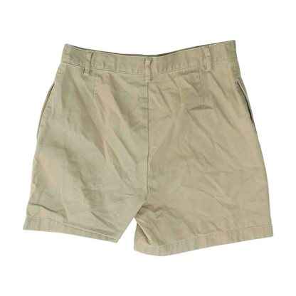 Tan Solid Chino / Khaki Shorts