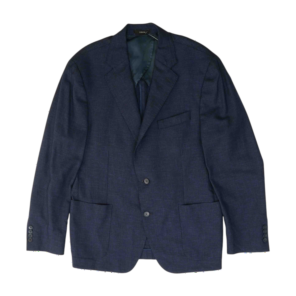 Navy Solid Sport Coat