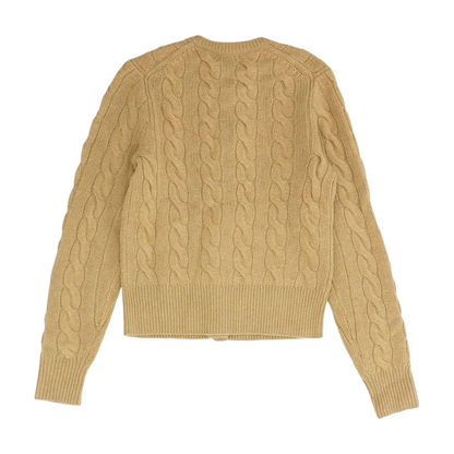 Tan Cardigan Sweater