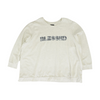 Beige Plus Size Solid Sweatshirt Pullover