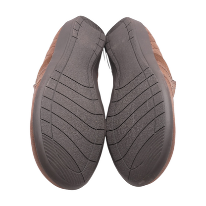 Brown Slip-On Flats