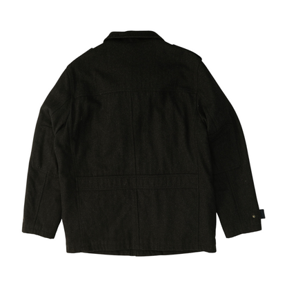 Charcoal Solid Coat