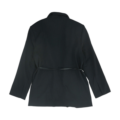Black Solid Blazer