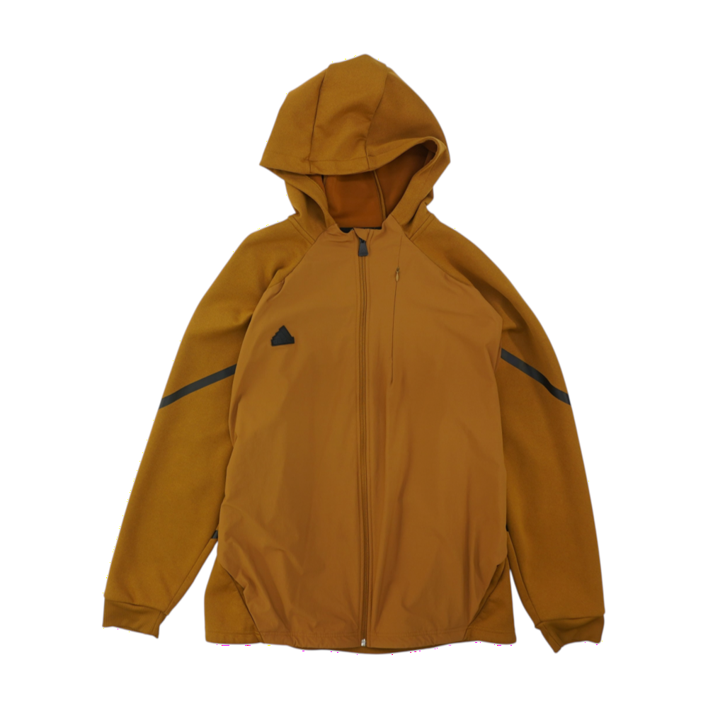 Brown Solid Active Jacket