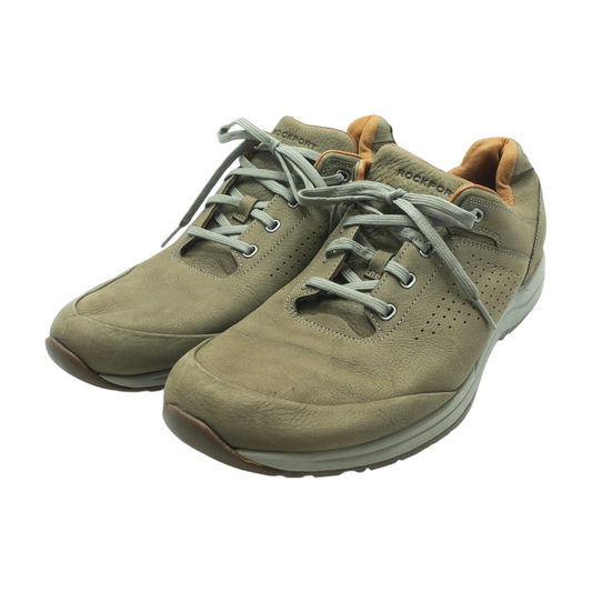 Brown Lace-Up Casual Shoes