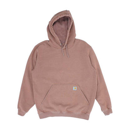 Rust Solid Hoodie Pullover