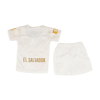 White Graphic Short Set