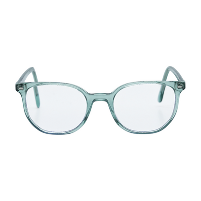 Blue Elliot Round Prescription Eyewear