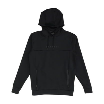 Black Solid Hoodie Pullover