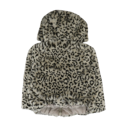 Beige Animal Print Jacket