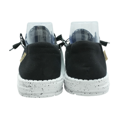 Black Slip-On Flats