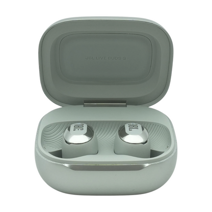 Silver Live Buds 3 Wireless Earbuds