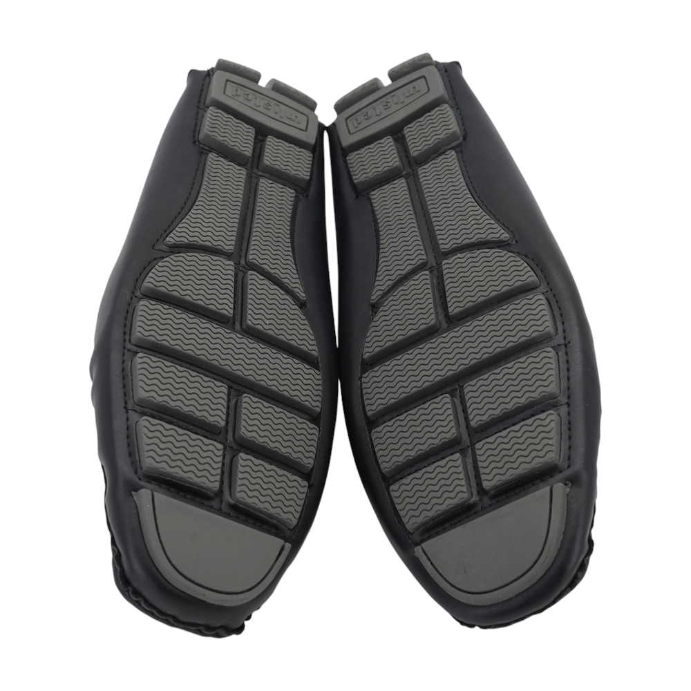 Black Slip-On Dress Shoes