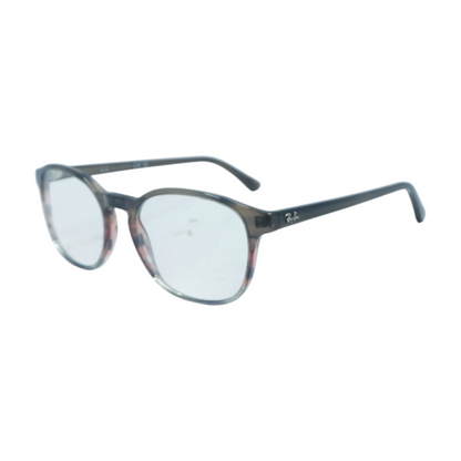 Brown RB5417 Round Prescription Eyewear
