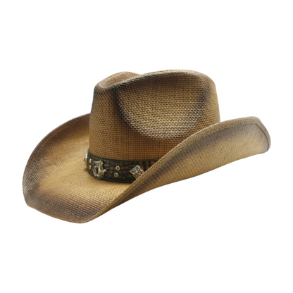Beige Western Hat