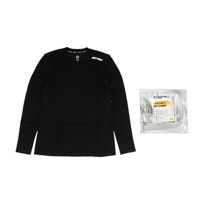 Black Solid Thermal Top