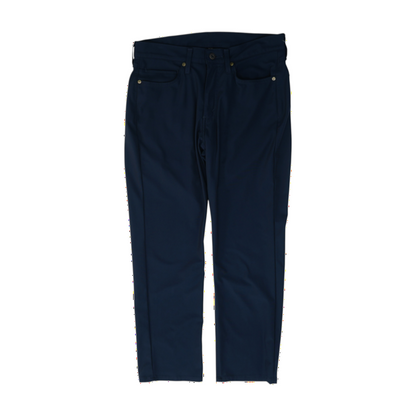 Navy Straight Pants