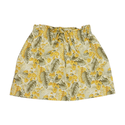 Ivory Floral Skirt