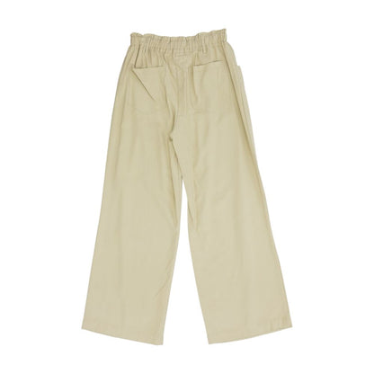 Beige Casual Pants