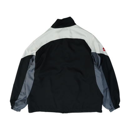 Black Color Block Active Jacket