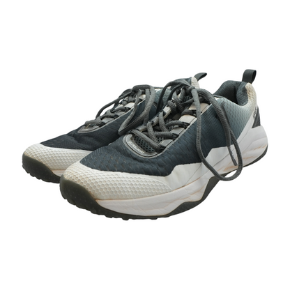 Gray Low-Top Athletic Shoes