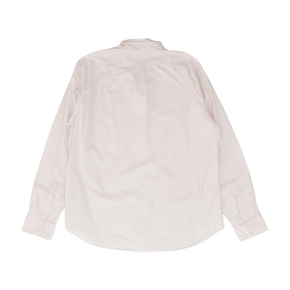 Pink Striped Long Sleeve Button Down