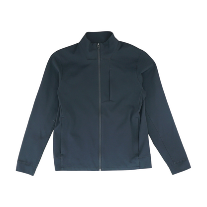 Black Solid Active Jacket