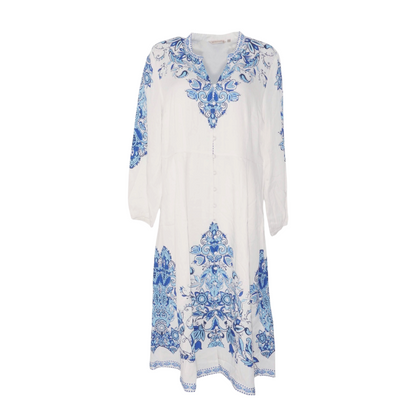 White Midi Dress