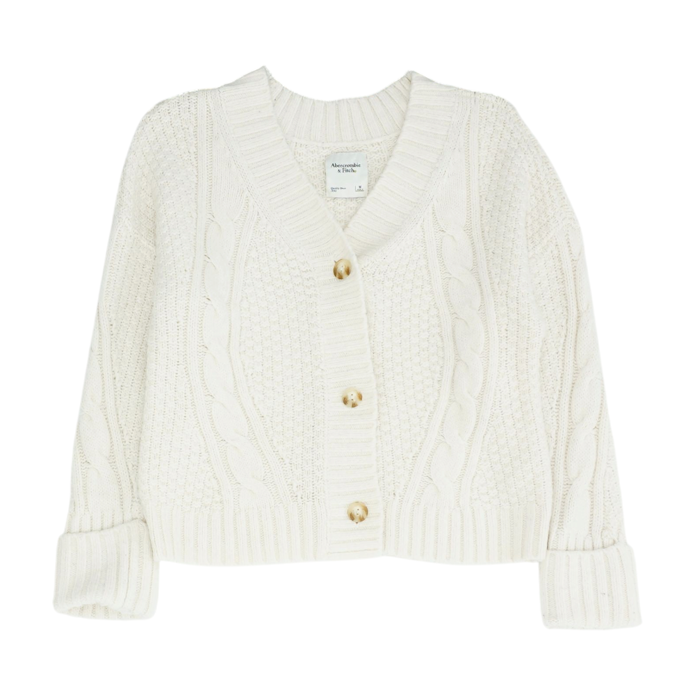 Ivory Cardigan Sweater