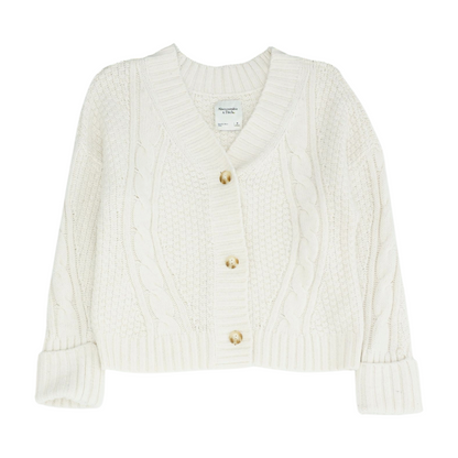 Ivory Cardigan Sweater