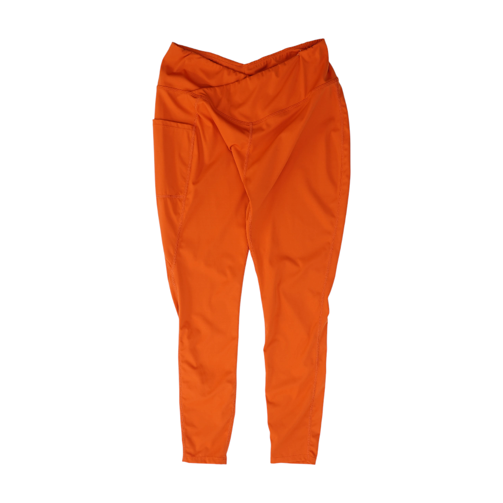 Orange Active Leggings