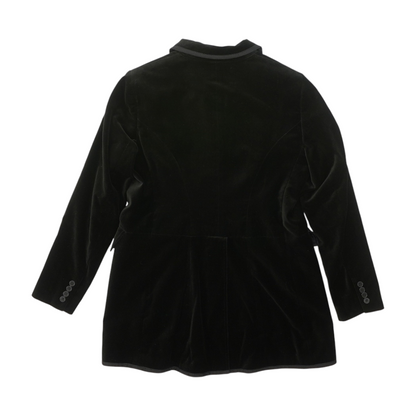 Vintage Black Solid Jacket
