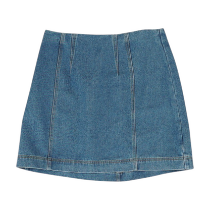 Blue Mini Skirt