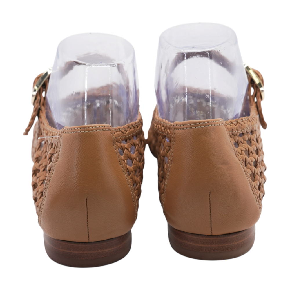 Brown Slip-On Flats