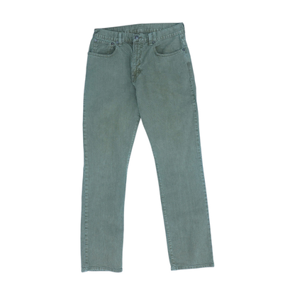 Green Regular Jeans