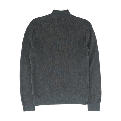 Gray 1/4 Zip Sweater