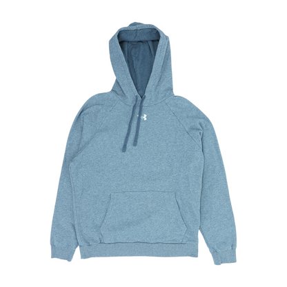Gray Solid Hoodie Pullover