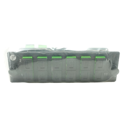 6 x SC APC Duplex FHD Fiber Adapter Panel