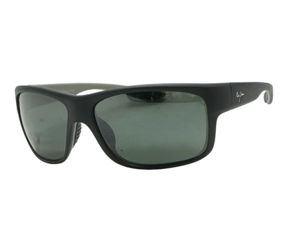 Black Southern Cross Rectangle Sunglasses